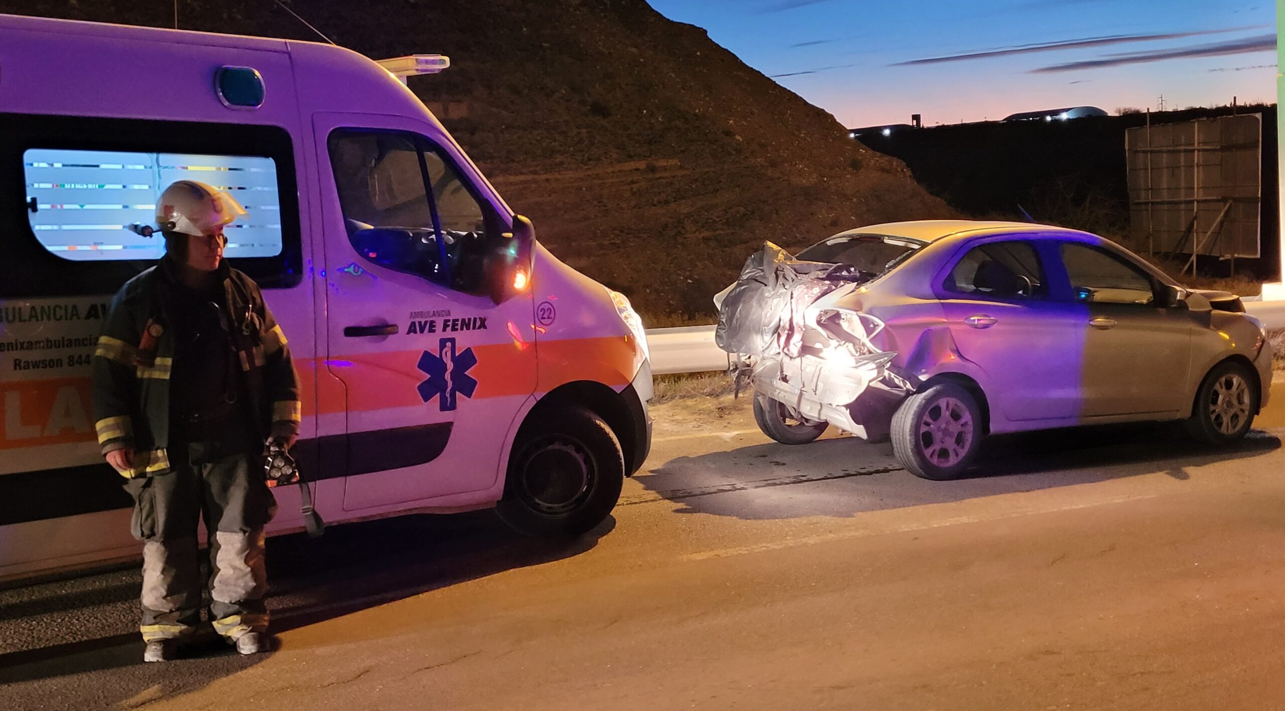 Chocaron en cadena ocho vehículos en la Ruta 7: una mujer resultó con lesiones y el tránsito fue caótico thumbnail